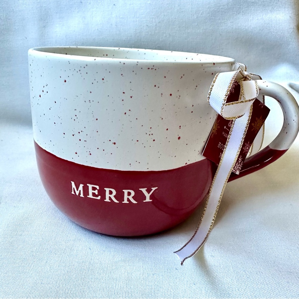 COPY - Holly & Joy Christmas Mug By Market Finds MERRY Brand New